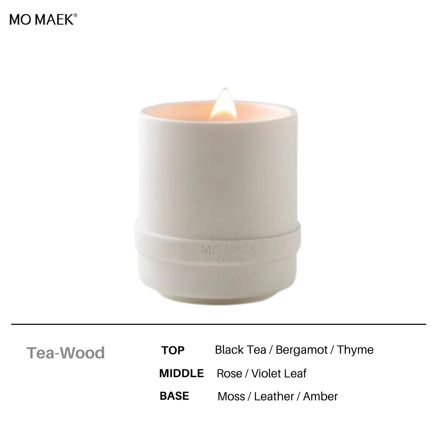 MO MAEK- Rose Tea Candle